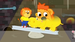 انیمیشن خانواده شیر قسمت 174 - lion family